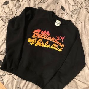 billionaire girls club hoodie